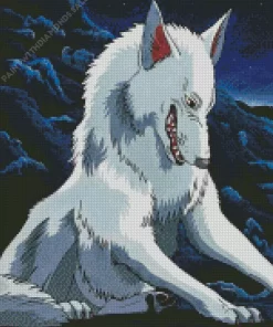 Moro Princess Mononoke Anime Diamond Dotz