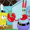 Mr Krabs and SpongeBob SquarePants Diamond Painting