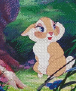 Mrs Rabbit Bambi Diamond Painting