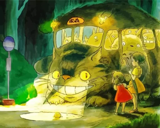 My Neighbor Totoro Anime Diamond Paints