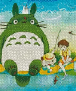 My Neighbor Totoro Characters Diamond Dotz