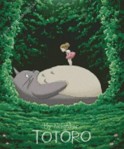 My Neighbor Totoro Poster Diamond Dotz