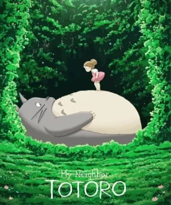 My Neighbor Totoro Poster Diamond Paints