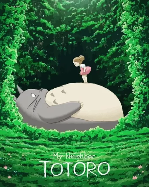 My Neighbor Totoro Poster Diamond Paints