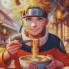 Naruto Eating Noodles Diamond Paints