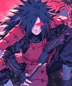 Naruto Madara Uchiha Character Diamond Paintings