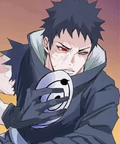 Naruto Obito Uchiha Anime Character Diamond Paintings