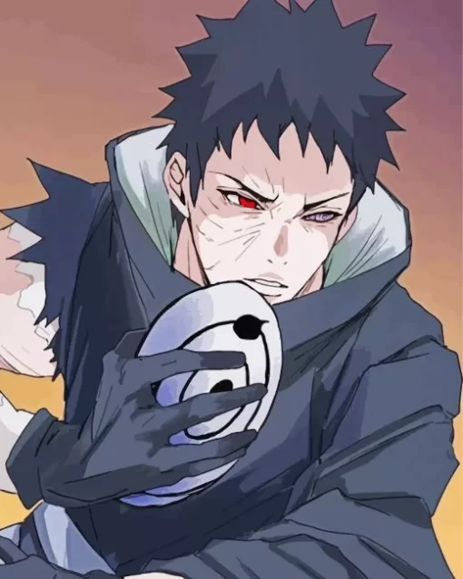 Naruto Obito Uchiha Anime Character Diamond Paintings