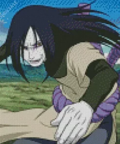 Naruto Orochimaru Character Diamond Paints