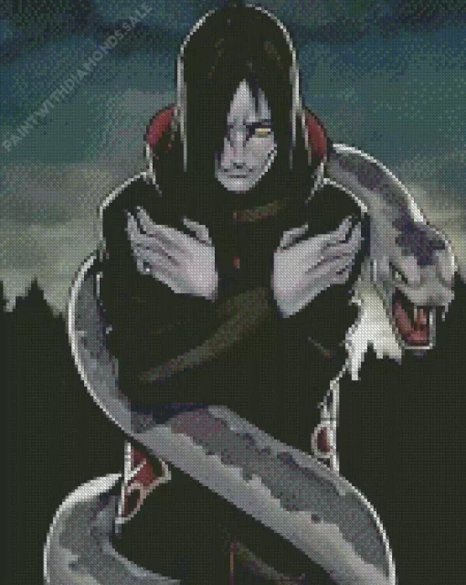 Naruto Orochimaru Diamond Paints