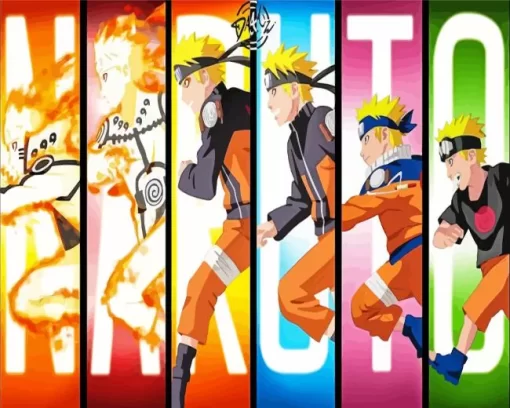 Naruto Shippuden All Characters Diamond Paintings