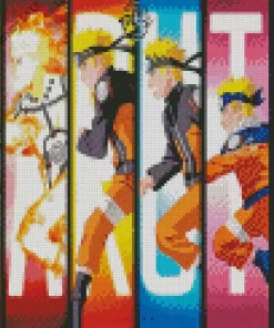 Naruto Shippuden All Characters Diamond Paints