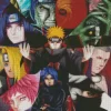 Naruto Shippuden Characters Diamond Paints