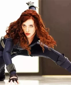 Natasha Romanoff Black Widow Diamond Paints