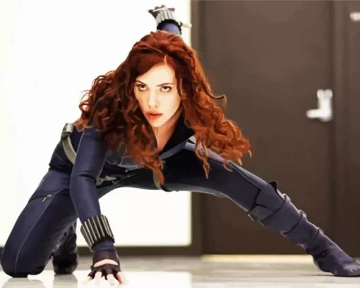 Natasha Romanoff Black Widow Diamond Paints