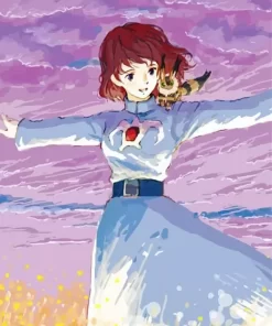 Nausicaa Anime Character Diamond Paints