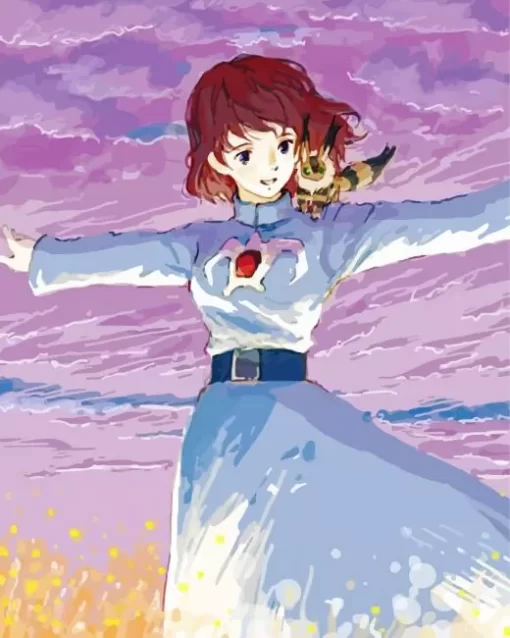 Nausicaa Anime Character Diamond Paints