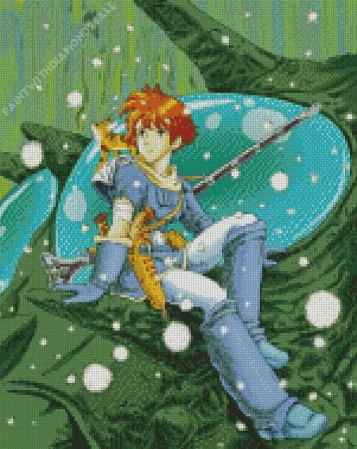 Nausicaa of the Valley of the Wind Anime Diamond Dotz