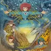 Nausicaa of the Valley of the Wind movie poster Diamond Paints