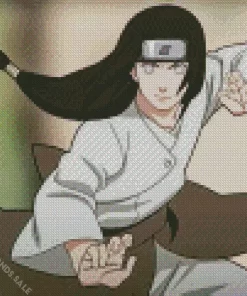 Neji Hyuga Naruto Diamond Paints