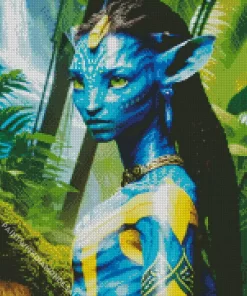 Neytiri Avatar Character Diamond Dotz