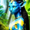 Neytiri Avatar Character Diamond Paints