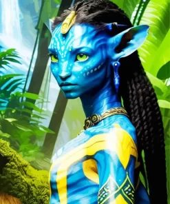 Neytiri Avatar Character Diamond Paints