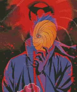 Obito Uchiha Naruto Anime Diamond Paints