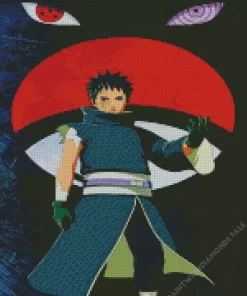 Obito Uchiha Naruto Anime Diamond Paints