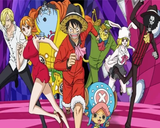 One Piece Anime Diamond Paintings