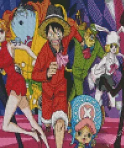 One Piece Anime Diamond Paints