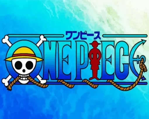 One Piece Logo Diamond Paintings