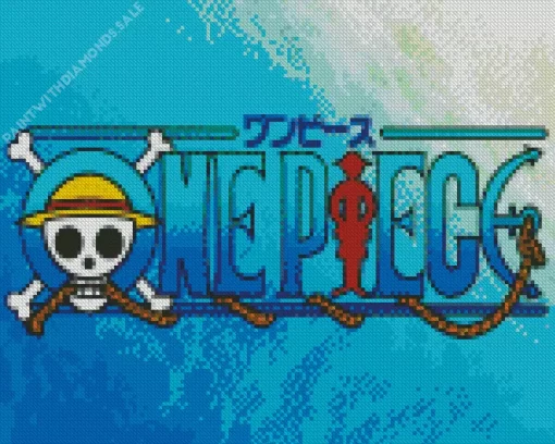 One Piece Logo Diamond Paints