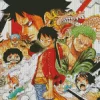 One Piece Manga Diamond Paints