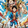 One Piece Manga Serie Diamond Paintings