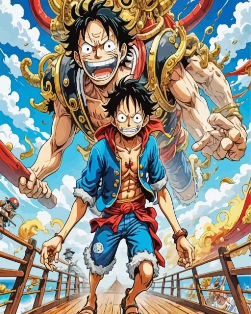 One Piece Manga Serie Diamond Paintings