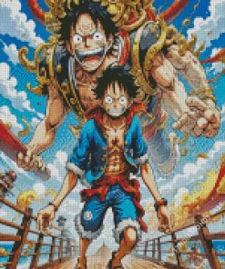 One Piece Manga Serie Diamond Paints