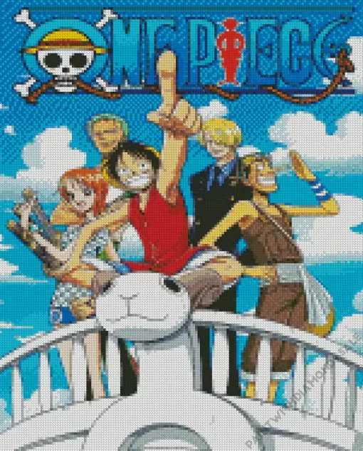 One Piece Poster Diamond Paints