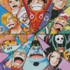 One Piece Straw Hat Pirates Diamond Paints