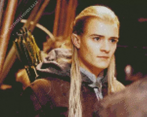 Orlando Bloom The Lord Of The Rings Diamond Painting