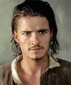 Orlando Bloom Pirates Of The Caribbean Diamond Painting