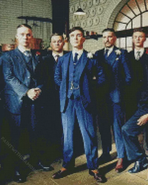 Peaky Blinders Cast Diamond Dotz