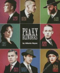 Peaky Blinders Characters Diamond Dotz