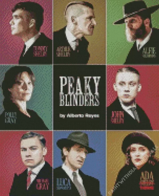 Peaky Blinders Characters Diamond Dotz