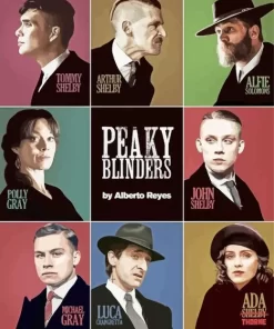 Peaky Blinders Characters Diamond Paintings