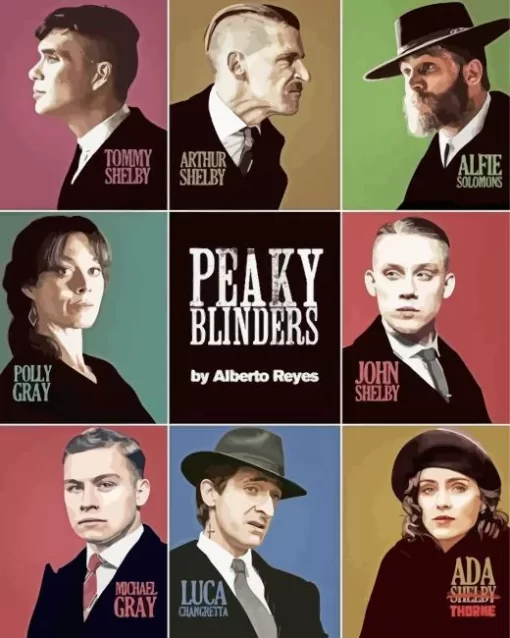 Peaky Blinders Characters Diamond Paintings