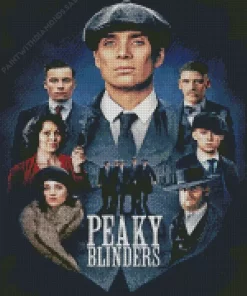 Peaky Blinders Drama Poster Diamond Dotz