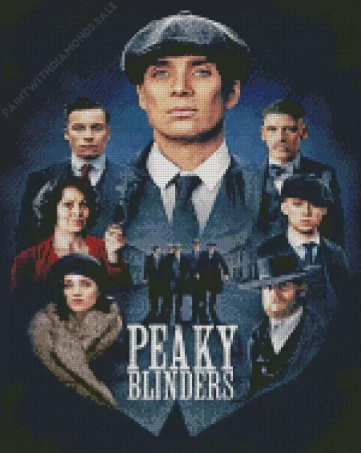 Peaky Blinders Drama Poster Diamond Dotz