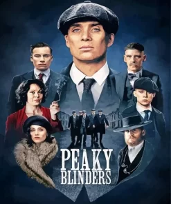 Peaky Blinders Drama Poster Diamond Paintings