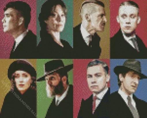 Peaky Blinders Serie Characters Diamond Dotz